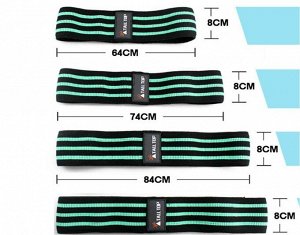 Тканевая резинка для фитнеса цвет; БЕЗ ВЫБОРА ЦВЕТА