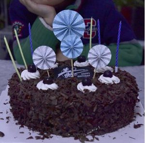 Зонтики на торт