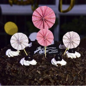 Зонтики на торт