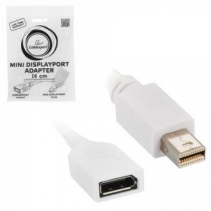 Кабель-переходник miniDisplayPort-DisplayPort 0,16м CABLEXPE