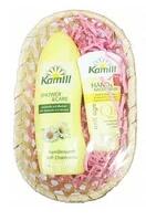 KAMILL подарочный набор РОМАШКА (гель-душ Kamill 250мл + крем для рук ANTI AGE Q10 75мл) в корзинке