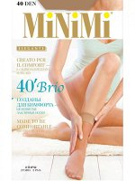 Носки (MINIMI) BRIO 40 лайкра (2 пары) эластичные,  шелковистые