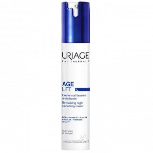 Урьяж Ночной разглаживающий восстанавливающий крем, 40 мл (Uriage, Age Lift)