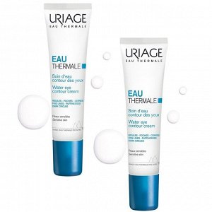 Урьяж Набор: увлажняющий крем для контура глаз 2 х 15 мл (Uriage, Eau thermale)