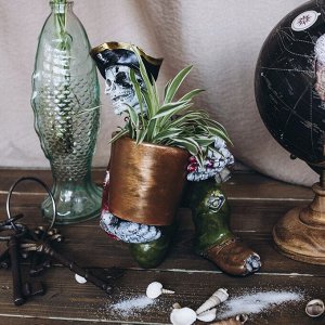 Подставка под бутылку TAKE IT EASY «Пират капитан Джек», 15x24x28 см