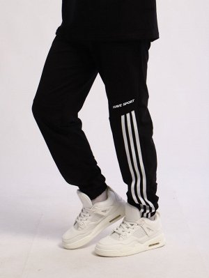 Брюки "Бег" черный