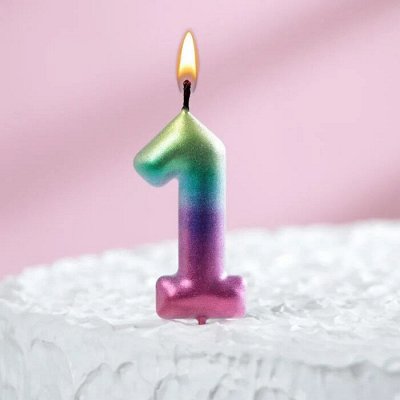 Свечи для торта, цифры, цветной огонь, любимые детские герои