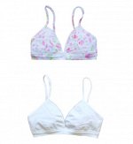 Floral 4854 Набор из 2 бюстье из хлопка 146 см