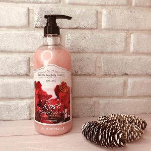 [3W CLINIC] Гель д/душа релакс РОЗА Relaxing Body Cleanser,