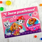 Щенячий патруль и самые любимые мультики на детский праздник