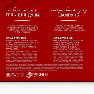Подарочный набор косметики, гель для душа 250 мл и шампунь 250 мл, аромат ирландского виски, HARD LINE