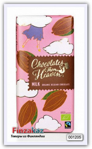 Молочный органический шоколад Klingele Reuter "37%" 100 гр