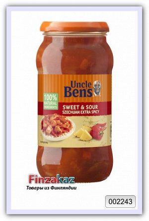 Соус пряный кисло-сладкий Uncle Ben's Sweet & Sour 450 г