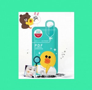 MEDIHEAL P.D.F. AC-DRESSING AMPOULE MASK MEDIHEAL Тканевая ампульная маска для проблемной кожи лица (Корея)