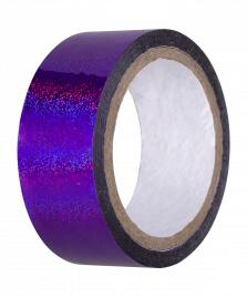Скотч-лента для художественной гимнастики AGS-301 20 мм*15 м, фиолетовый Amely