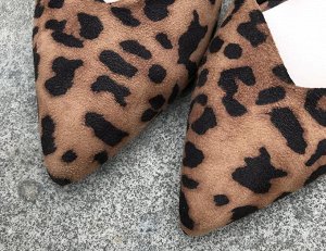 Туфли леопард