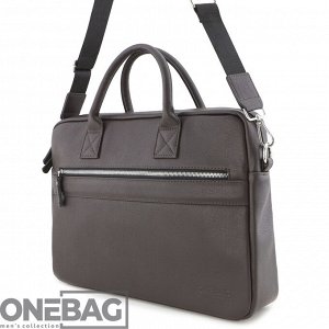 Сумка мужская ONEBAG большая на коротких ручках и регулируемом плечевом ремне(min:975, max:1575)