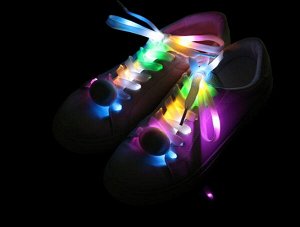 Тканевые LED шнурки!