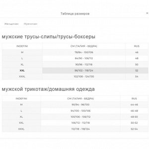 Размерная сетка