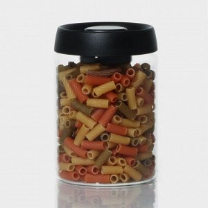 Банка для сыпучих продуктов Magistro «Плезир», 1 л, 11*16 см, с вакуумной крышкой, стекло, прозрачная