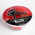 Лапша корейская NONG SHIM &quot;Шин Рамин&quot; со вкусом острой говядины 86 г  чашка