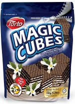 Вафли &quot;TORTO MAGIC CUBES&quot; с шоколадной начинкой тм &quot;TORTO&quot;, 150 гр.