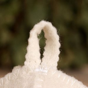 Шапка для бани и сауны, с вышивкой «Горячая штучка», полиэфир 70%, шерсть 30%, «Добропаровъ»