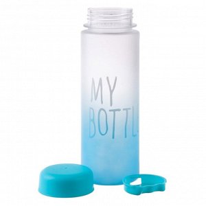 Бутылка для воды My bottle 500 мл, 19.5x6 см, цвет МИКС