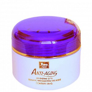 Ночной Антивозрастной питательный крем для лица с коэнзимом Q10 и маслом жожоба/ Yoko Anti-Aging Cream