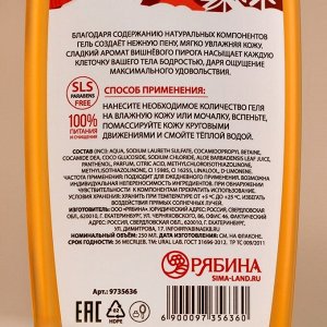 Подарочный набор косметики, гель для душа 250 мл и крем для тела 200 мл, Новый Год