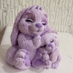 Силиконовая форма Зайчата