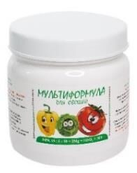 МУЛЬТИФОРМУЛА ДЛЯ ОВОЩНЫХ формула NPK 15 : 5 : 30 + 2Mg + 11SO3 + МЭ для коррекции минерального питания и повышение урожайности - все виды овощных культур и цветущие раст