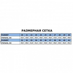 Размерная сетка