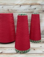 Пряжа для вязания 25 гр, Silk 100% шелк 6000м/100г Красный