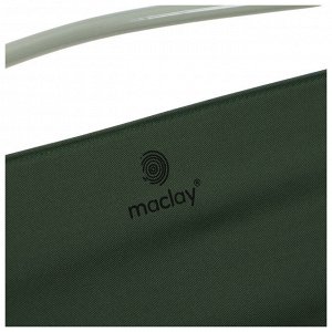 Кресло складное maclay, 55x50x78 см, до 120 кг, зелёное