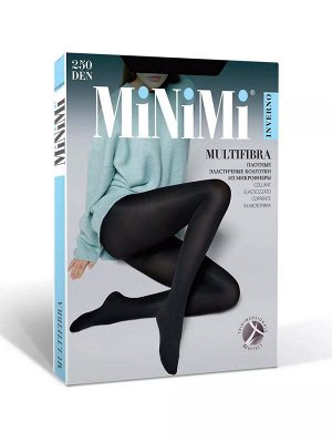 Колготки  MULTIFIBRA 250 (MINIMI)  3D плотные колготки из микрофибры (нейлон 6.6) с комфортным поясом