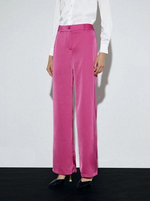 Брюки прямого кроя, D189/fuchsia