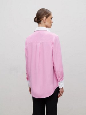 Рубашка прямого кроя, B2941/petal