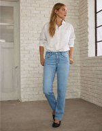 AE Stretch Super High-Waisted Straight Jean