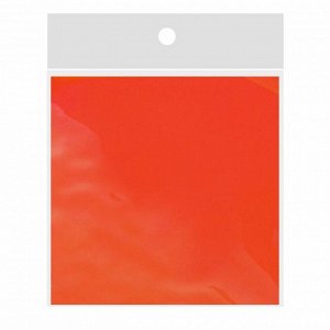Светоотражающая плёнка, 47,5*47,5*0,1см, цвет оранжевый