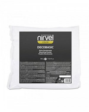 Nirvel, Обесцвечивающая пудра до 5 тонов (белая) DECOBASIC, пакет 500 гр