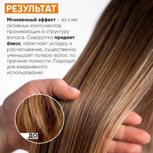 Сыворотка для волос восстанавливающая Epica Professional Amber Shine ORGANIC 100 мл Эпика