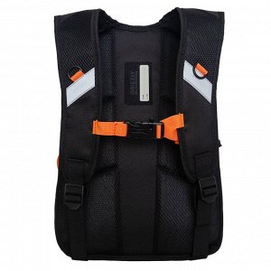 Рюкзак школьный GRIZZLY с карманом для ноутбука 13", анатомической спинкой, для мальчика