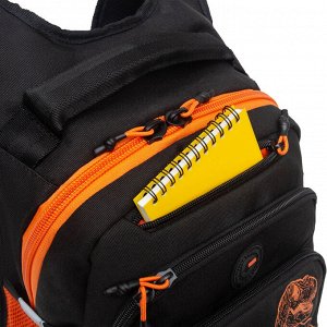 Рюкзак школьный GRIZZLY с карманом для ноутбука 13", анатомической спинкой, для мальчика