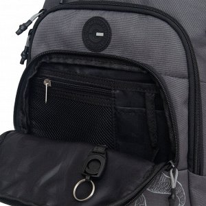 Рюкзак школьный GRIZZLY с карманом для ноутбука 13", анатомической спинкой, для мальчика