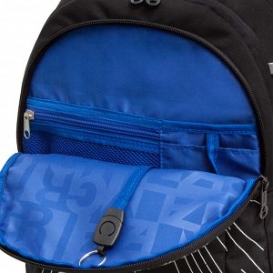 Рюкзак школьный GRIZZLYс карманом для ноутбука 13", анатомической спинкой, для мальчика