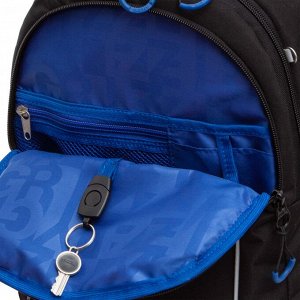 Рюкзак школьный GRIZZLYс карманом для ноутбука 13", анатомической спинкой, для мальчика