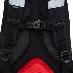 Рюкзак школьный GRIZZLYс карманом для ноутбука 13", анатомической спинкой, для мальчика