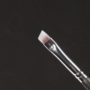 Кисть для макияжа PREMIUM, 15.8 см, чёрная