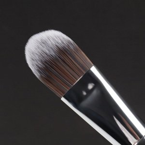 Кисть для макияжа PREMIUM, 17.5 см, чёрная